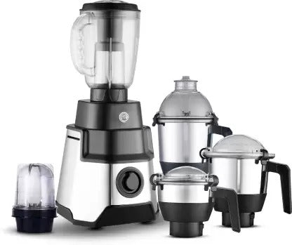 Open Box,Unused MasterChef Kitchen King MJ 02 750 W Juicer Mixer Grinder 5 Jars Black