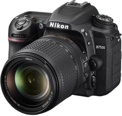 Open Box, Unused Nikon D7500 DSLR Camera AF-S 18 - 105 mm VR Kit Lens