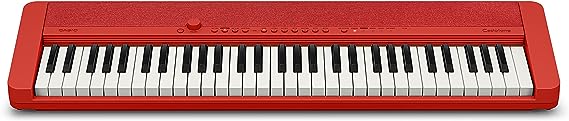 Casio Casiotone CT-S1RD 61-Key Portable Keyboard Red