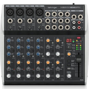 Behringer Xenyx 1202SFX Premium 12-Input Analog Mixer