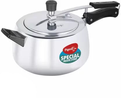 Open Box, Unused Pigeon Special Plus Inner Lid 5 L Induction Bottom Pressure Cooker Aluminium