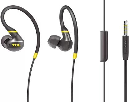 Open Box, Unused TCL ACTV100 Wired Headset  (Monza Black, In the Ear) pack of 2