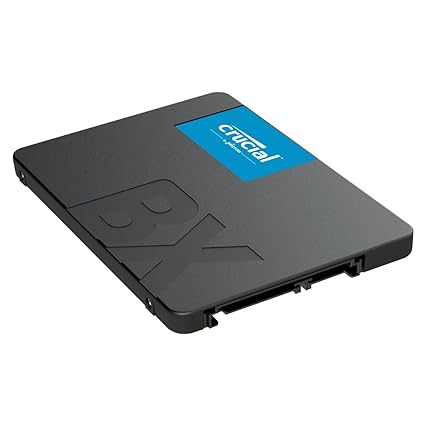 Open Box Unused Crucial BX500 480GB 3D NAND SATA 6.35 cm (2.5-inch) SSD CT480BX500SSD1