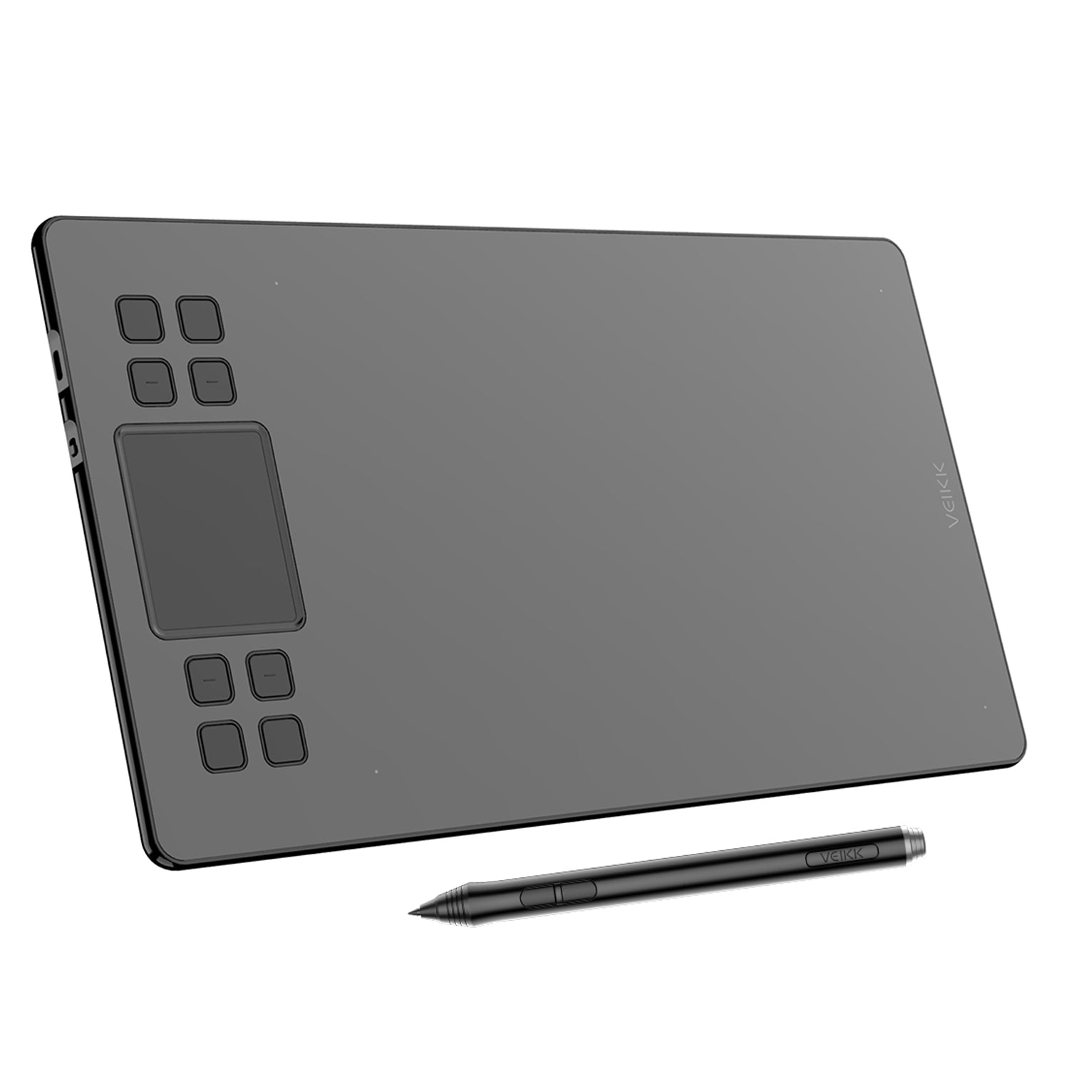 Open Box Unused Veikk A50 Graphic Drawing Tablet 10x6 inch Pen Tablet,Smart Gesture Touch and 8 Express Keys