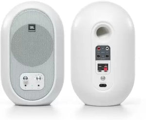 Open Box Unused JBL Professional 104 Compact Desktop Reference 60 W Bluetooth Studio Monitor White Stereo Channel