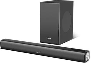 Open Box, Unsued Mivi Fort S200 soundbar with wired subwoofer, Made in India 200 W Bluetooth Soundbar