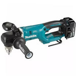 गैलरी व्यूवर में इमेज लोड करें, Makita 13 mm 18 V 1400 RPM Cordless Angle Drill DDA450RTE
