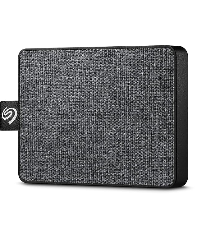 Open Box Unused Seagate One Touch SSD 500GB External Solid State Drive Portable Black USB 3.0 for PC Laptop and Mac STJE500400