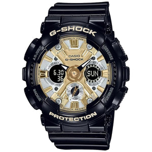 Casio G-Shock Analog-Digital White Dial Women Watch G1287 GMA-S120GB-1ADR