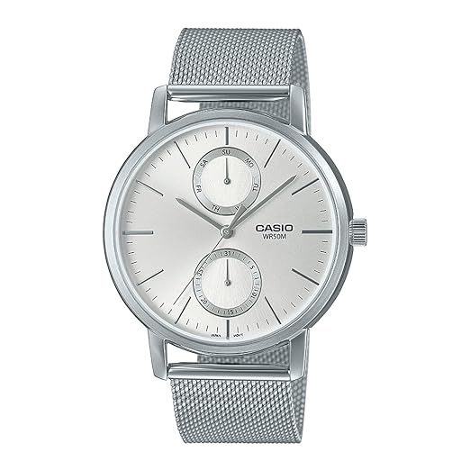 Casio Enticer Analog White Dial Men's Watch A2066 MTP-B310M-7AVDF