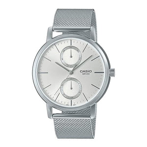 Casio Enticer Analog White Dial Men's Watch A2066 MTP-B310M-7AVDF