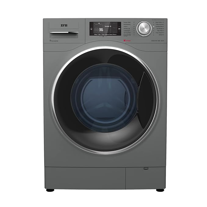 Open Box, Unused IFB 9kg 5 Star Front Load Washing Machine With Power Steam Executive MSS ID 9014