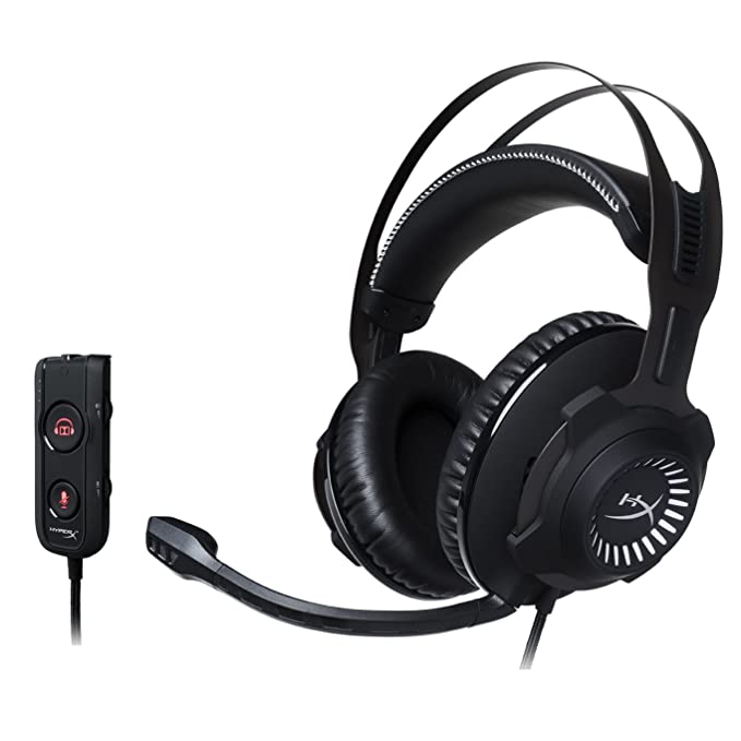 Open Box, Unused HyperX Cloud Revolver S Wired On Ear Gaming Headphones with Mic Black, HX-HSCRS-GM/NA