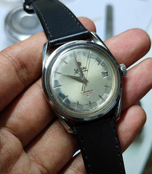 Vintage Titoni Airmaster 21 Jewels Titoflex Watch Code 22.M5