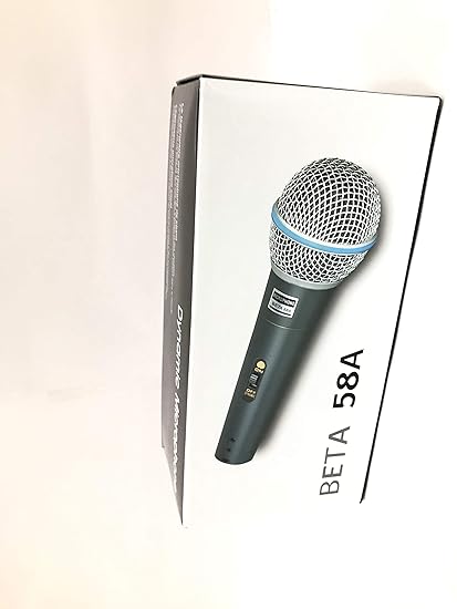 Open Box Unused Beta 58A is a high-output Supercardioid Dynamic Vocal Microphone Pack of 2