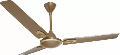 Open Box Unused Orient Electric Tango 1200 mm Silent Operation 3 Blade Ceiling Fan Gold Brown