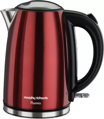 Open Box, Unused Morphy Richards Flamio Electric Kettle 1.7 L Red