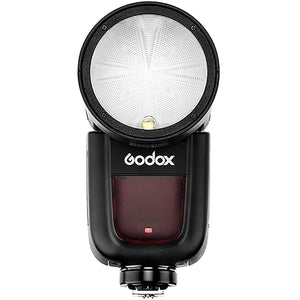 Used Godox V1-C V1 Li-on TTL On-Camera Round Flash Speedlight Compatible with Canon