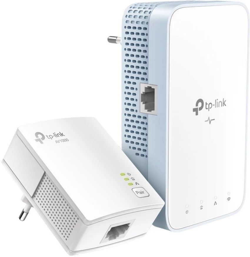 Open Box Unused TP-Link TL-WPA7517 KIT AV1000 Gigabit Powerline AC Wi-Fi Kit Lan Adapter