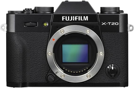 Used Fujifilm X-T20 Mirrorless Digital Camera Black Body Only