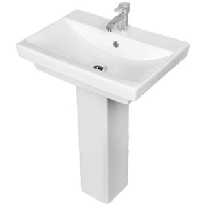 Somany Saturn Full Pedestal Basin