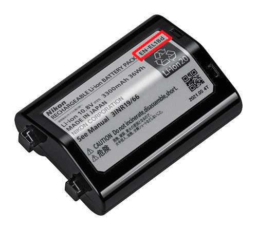 Used Nikon en-el 18 Battery