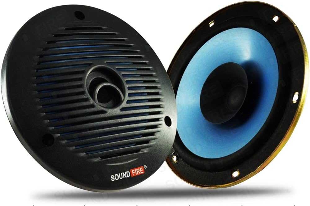 Open Box Unused Soundfire SF-525 Performance Series Dual 250W Coaxial Car Speaker