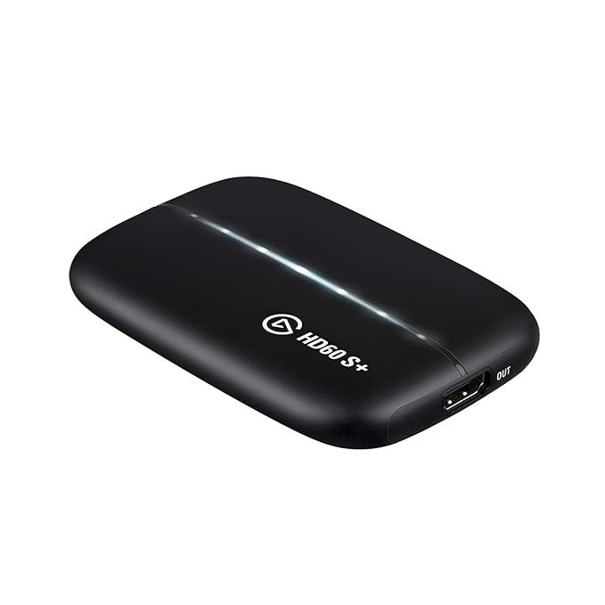 Open Box, Unused Corsair Elgato Game Capture HD60 S +, Capture Card for Recording in 1080p60 HDR10