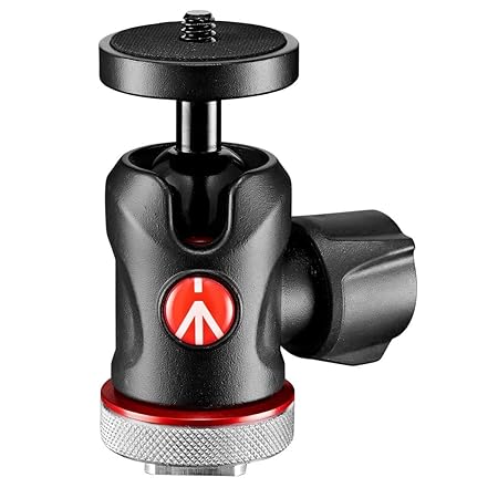 Manfrotto 492 Centre Ball Head With Cold Shoe Mount MH492LCD-BH