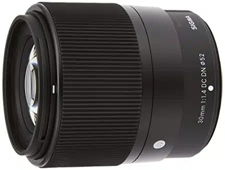 FUJIFILM X माउंट मिररलेस कैमरे के लिए प्रयुक्त सिग्मा 30mm f/1.4 DC DN समकालीन लेंस (APS-C प्रारूप)