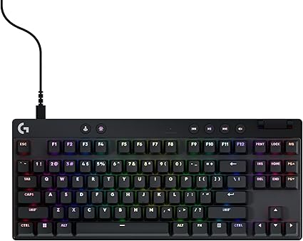Open Box, Unused Logitech G PRO X TKL Rapid Tenkeyless Wired Gaming Keyboard with Magnetic Analog Switches