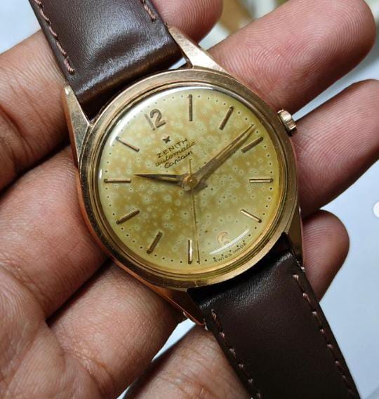 Vintage Zenith Automatic Captain 20 Jewels Swiss Made Watch 4755363