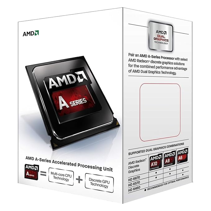 Open Box Unused AMD A-Series APU A4-6300 3.7GHz Processor