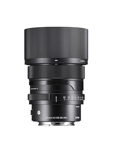 Sigma 65mm F/2 DG DN Contemporary Lens for Sony E Mount Mirroless Cameras 353965 Black