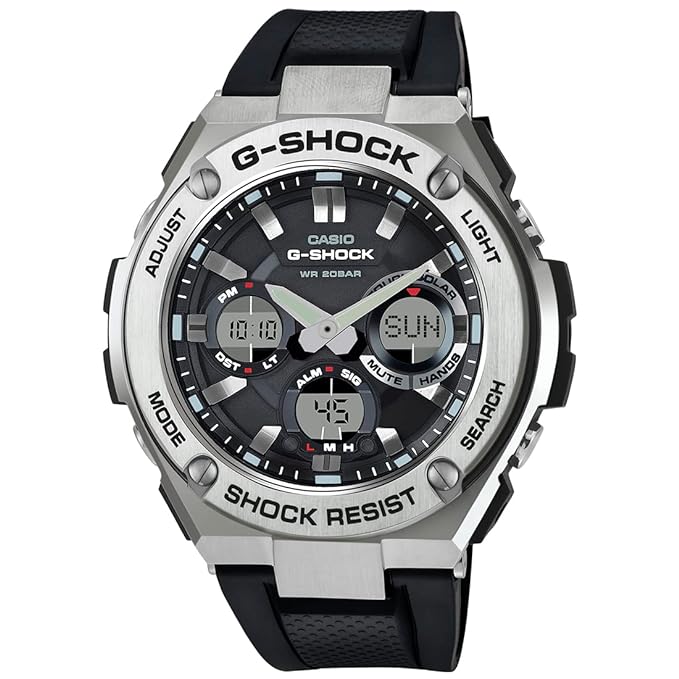 Casio G-Shock Analog-Digital Black Dial Men's Watch G609 GST-S110-1ADR