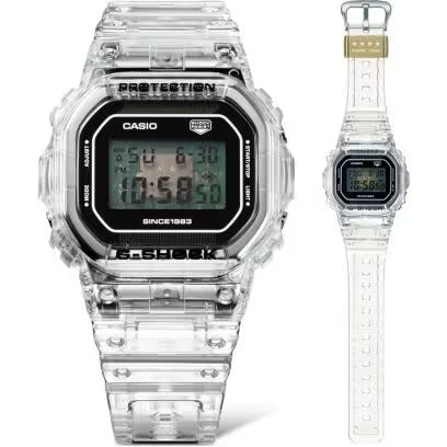 Casio G-shock 40th Anniversary Clear Remix Digital Watch DW-5040RX-7