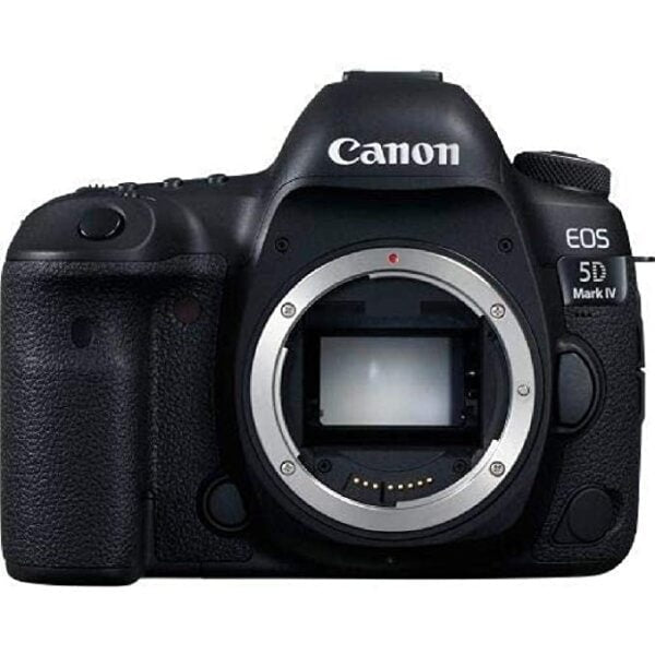 प्रयुक्त कैनन EOS 5D मार्क IV 30.4MP डिजिटल SLR कैमरा केवल बॉडी के साथ काला