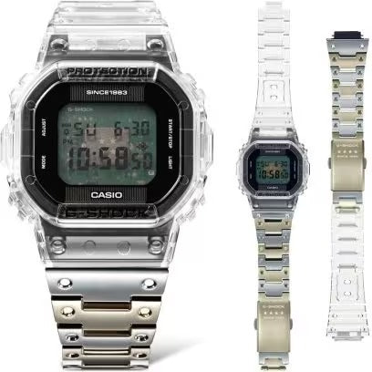 Casio G-shock 40th Anniversary Clear Remix Digital Watch DWE-5640RX-7