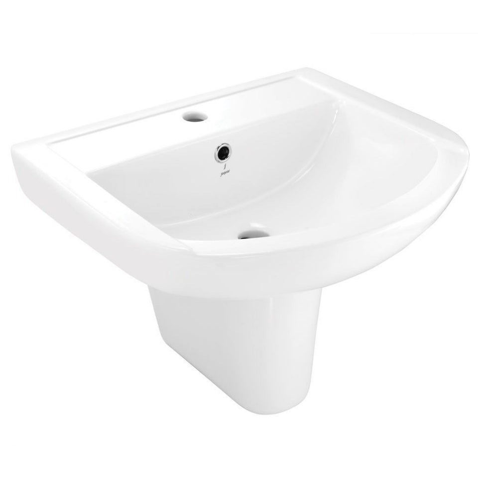 Jaquar Wall Hung Basin With Full Pedestal ARS-WHT-39801