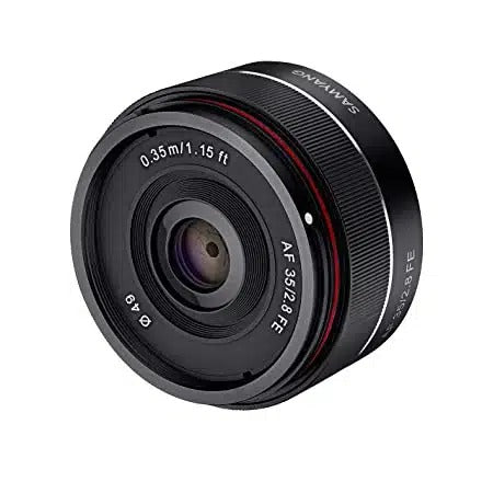 Used Samyang AF 35 mm F2.8 Auto Focus Lens for Full Frame Sony E Mount Black