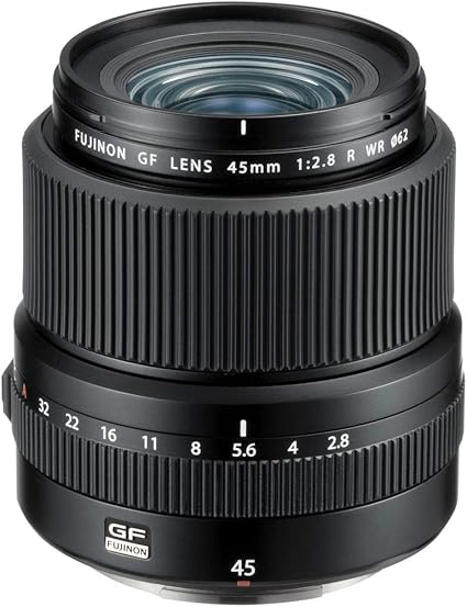 Fujifilm GF45mmF2.8 R WR Lens Black