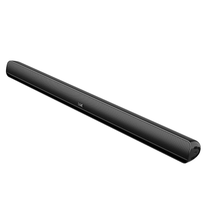 Open Box Unused boAt Aavante Bar 1180 60 Watt 2.0 Channel Wireless Bluetooth Soundbar Premium Black