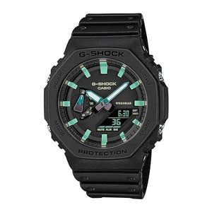 Casio G-Shock Men Black Dial Analog-Digital Watch G1388 GA-2100RC-1ADR
