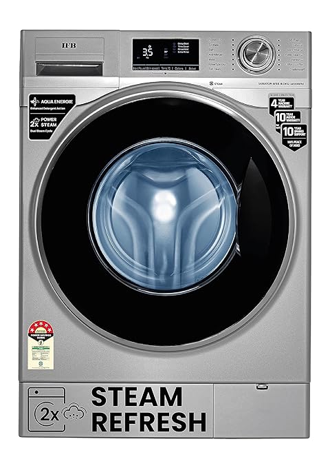 Open Box, Unused IFB 8 Kg 5 Star AI Powered Fully Automatic Front Load Washing Machine Steam Refresh SENATOR WSS 8014