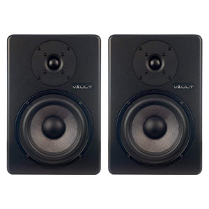 Vault C6 6Inch Powered Studio Monitors With Isolation Foam Pads Pair