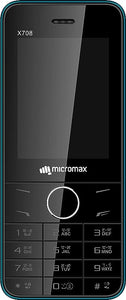 Open Box Unused Micromax X708 Black+Blue