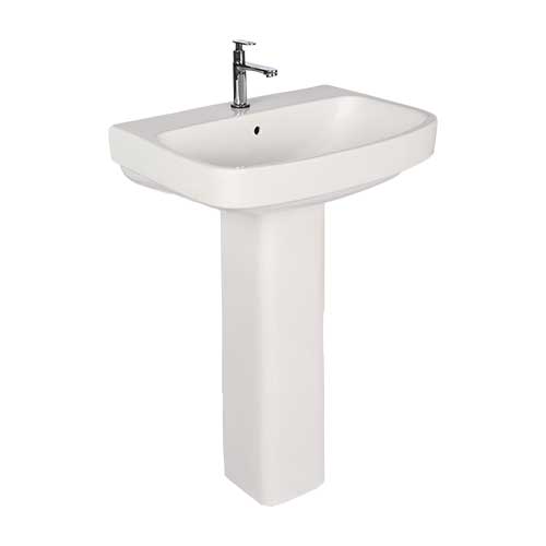 Somany Zuria Full Pedestal Basin