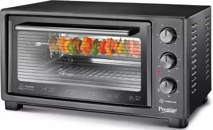 Open Box, Unused Prestige 40-Litre 42272 Oven Toaster Grill OTG Black