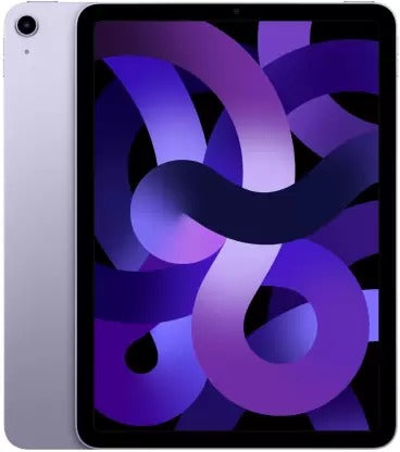 Open Box Unused Apple iPad Air (5th gen) 64 GB ROM 10.9 Inch with Wi-Fi Only Purple