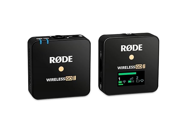 Open Box Unused Rode Wireless GO II Single Channel Wireless Microphone System Black